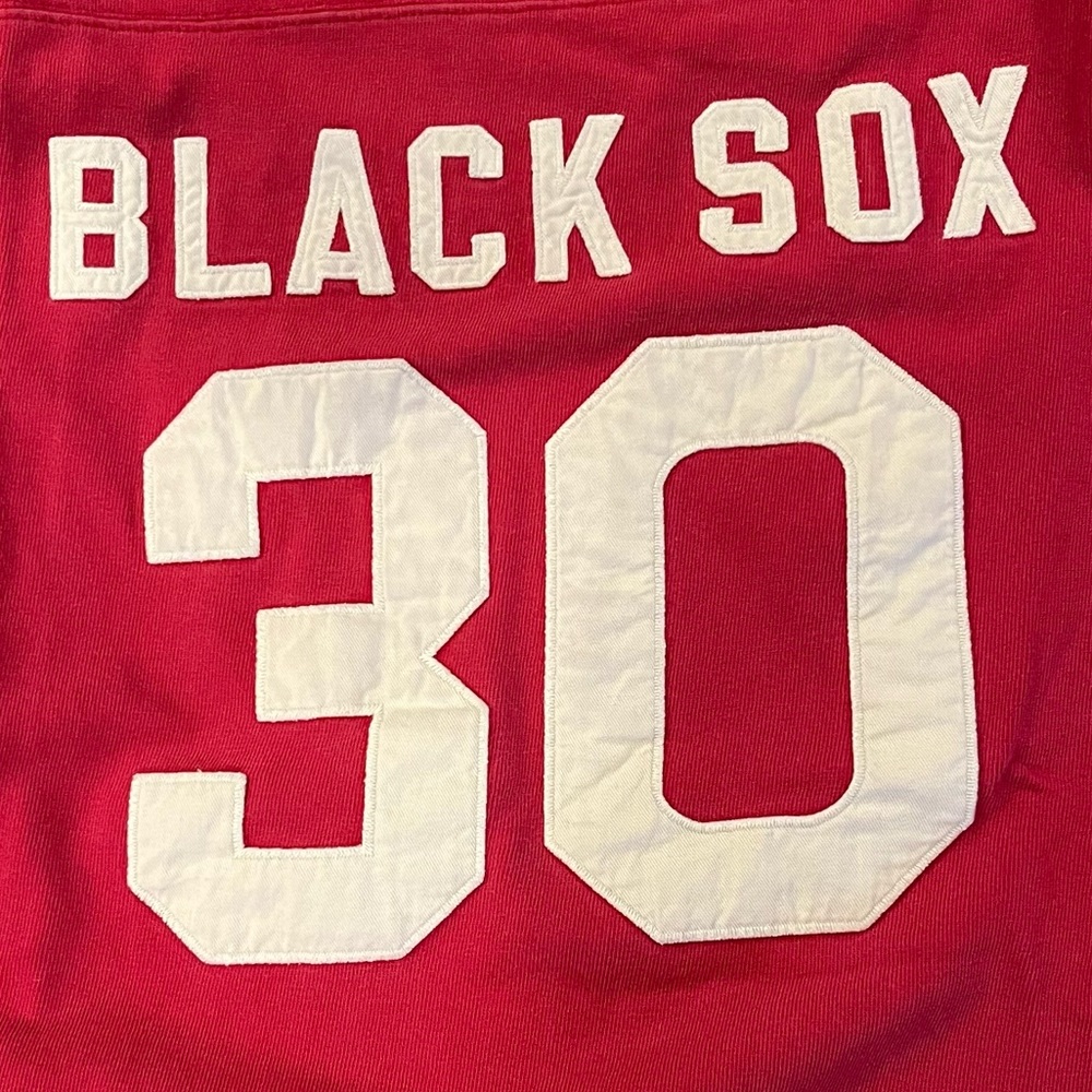 Vintage Blue-Marlin “Black Sox” long-sleeve thick-tee